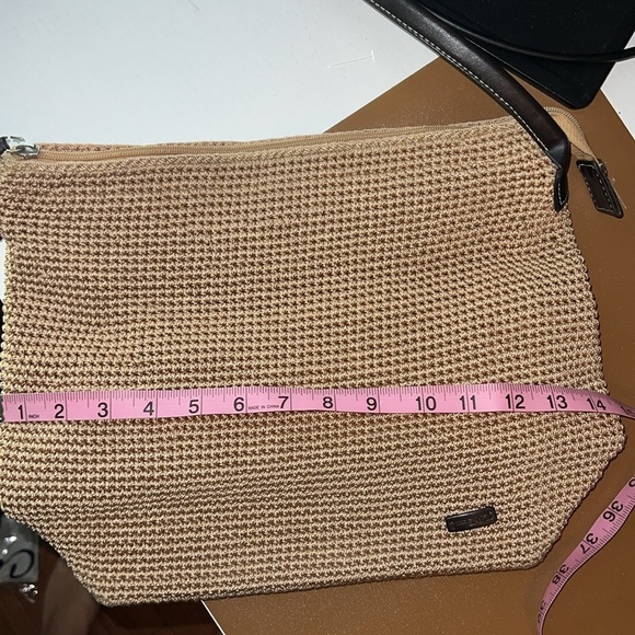 The Sak Woven Handbag in Tan and Brown - Picture 10 of 11